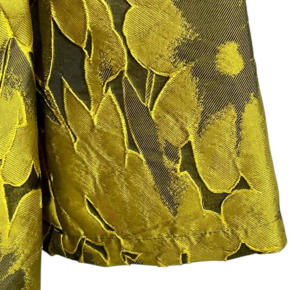 Alembika Floral Patchwork Kimono Jacket Brocade Jacquard Art to Wear Boho Luxe M - Picture 7 of 13